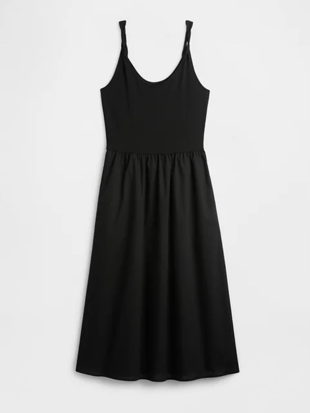 Gap Twist-Strap Scoopneck Midi Dress | Size L NWOT